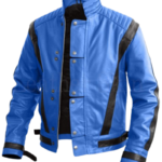 Men Handmade Genuine Leather Michael Jackon Leather Jacket