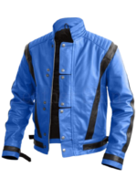 Men Handmade Genuine Leather Michael Jackon Leather Jacket