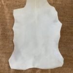 1 Full Hide of Leather Genuine White Sheepskin Leather