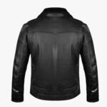 Real Black Lambskin Leather Jacket For Men Biker Classy Casual Leather Jacket - Image 3