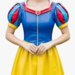 Handmade Leather Snow White Dress: Princess Cosplay Costume - Image 3