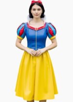 Handmade Leather Snow White Dress: Princess Cosplay Costume