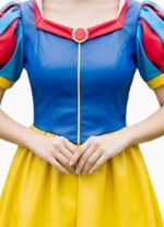Handmade Leather Snow White Dress: Princess Cosplay Costume - Image 3