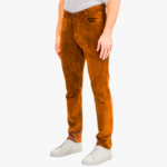 Handmade Leather Suede Pant for Straight Fit Men Pant - Image 3