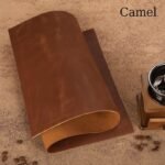 Crazy Horse Leather Sheet – Full Grain Oil Tanned Leather DIY Craft - Image 3
