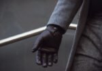 New Genuine Leather Gloves Men's Black Winter Walking Driving with Inside Fur - Image 2