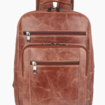 LE CRAZE Genuine Leather Laptop Backpack | Premium Vintage Tan Backpack
