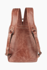 LE CRAZE Genuine Leather Laptop Backpack | Premium Vintage Tan Backpack - Image 3